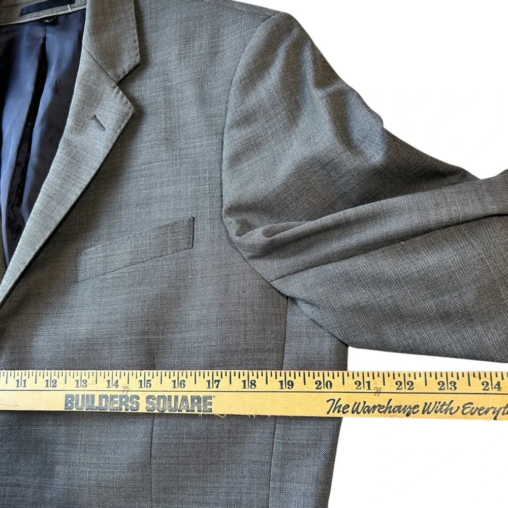 J.Crew Ludlow Blazer 41R Slim‎  Four Season Wool Gray Men's Sport Coat  2-Button